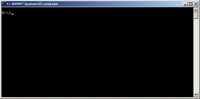 Fig-4, Terminal 24 x 80 sous DOS